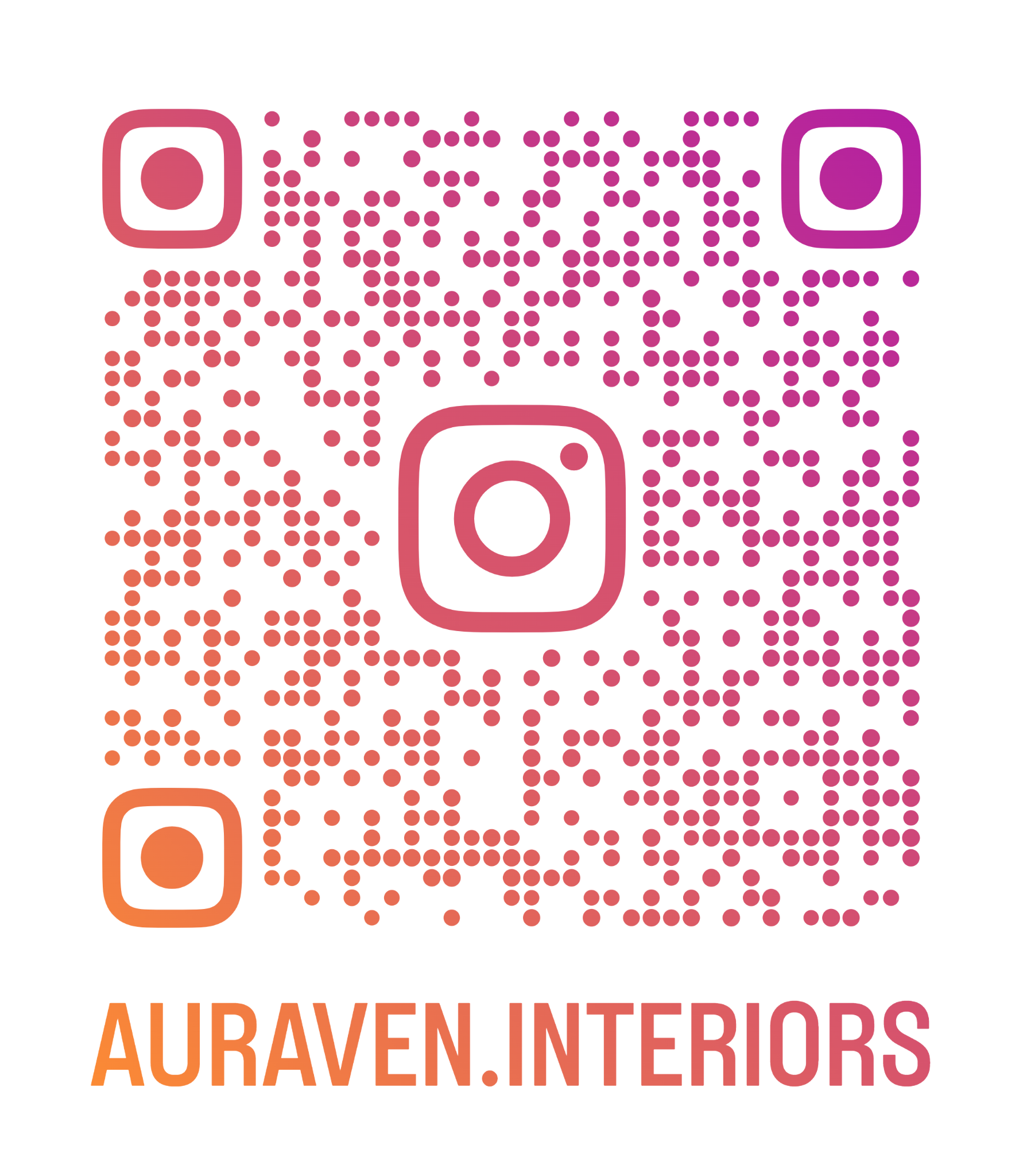 QR code for Auraven on Instagram